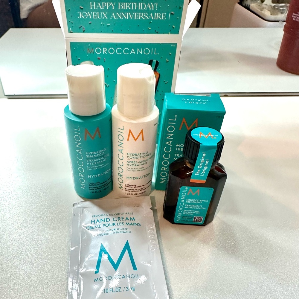 Moroccan Oil 4 piece set